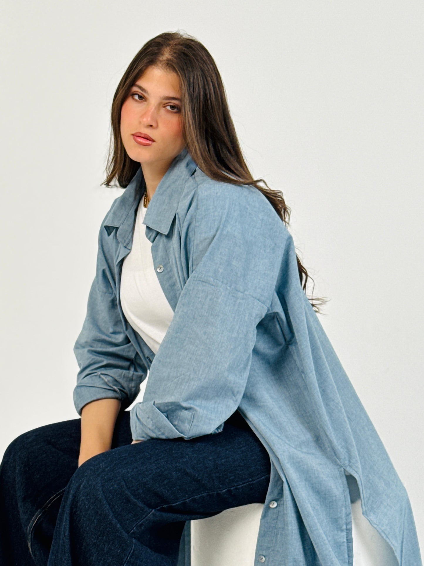 Oversized Maxi Shirt