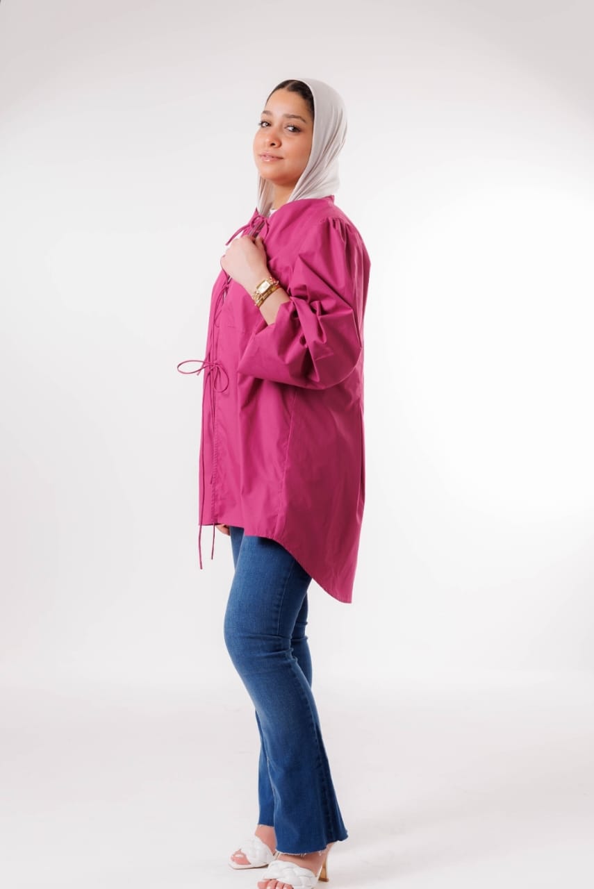 Fushia shirt
