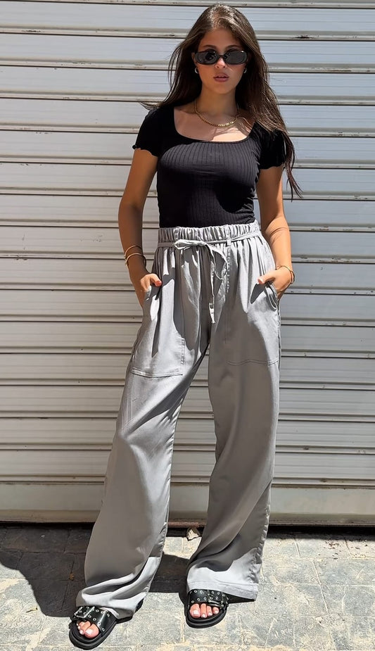 Wide leg pants