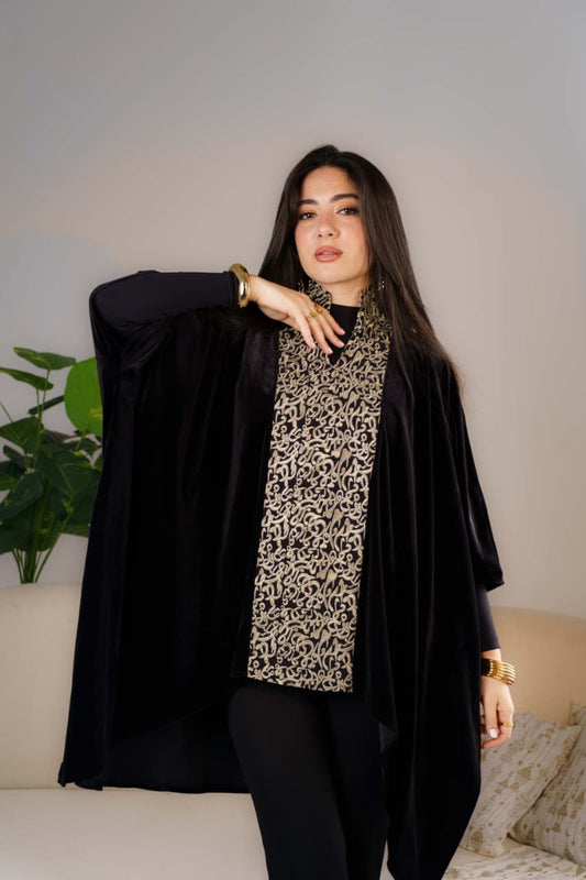 Calligraphy Poncho