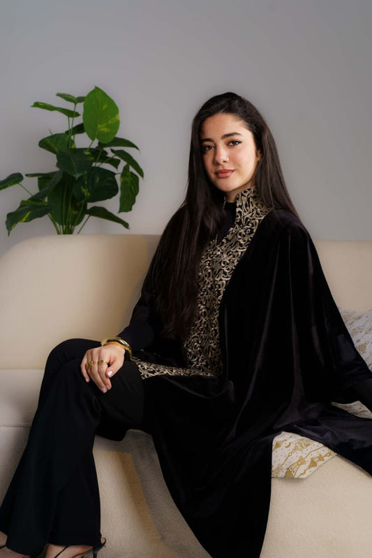 Calligraphy Poncho