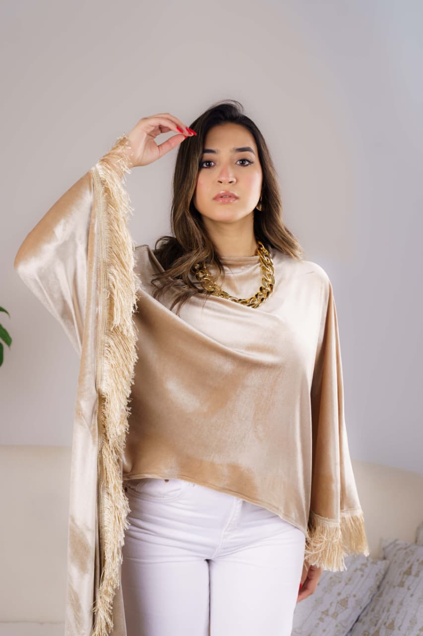 High low abaya - Oxide