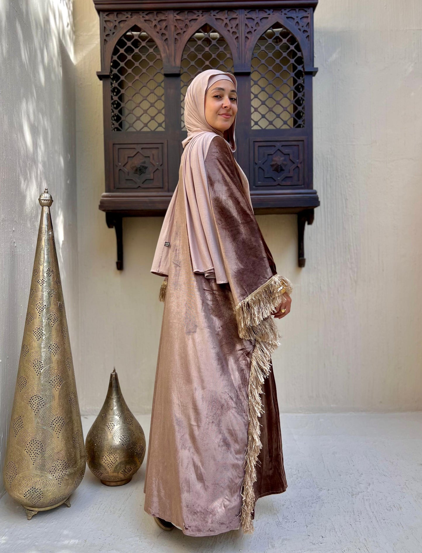 Assymetric cape