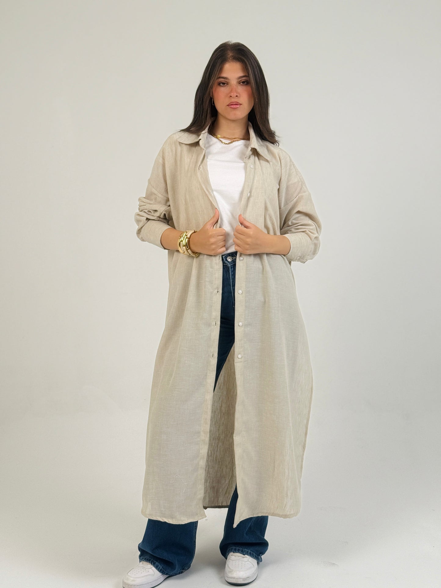 Oversized Maxi Shirt