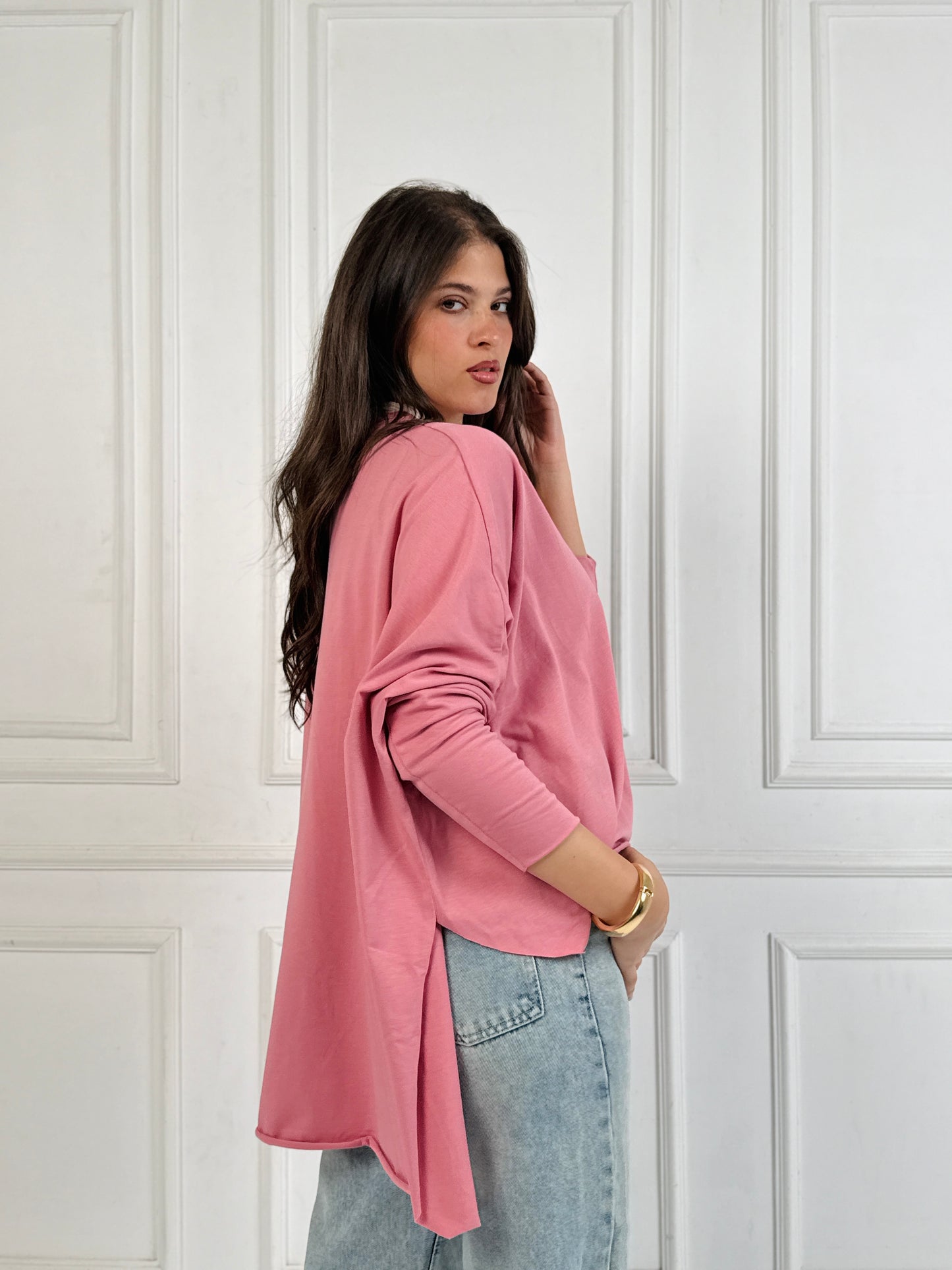 Flowy block shirt