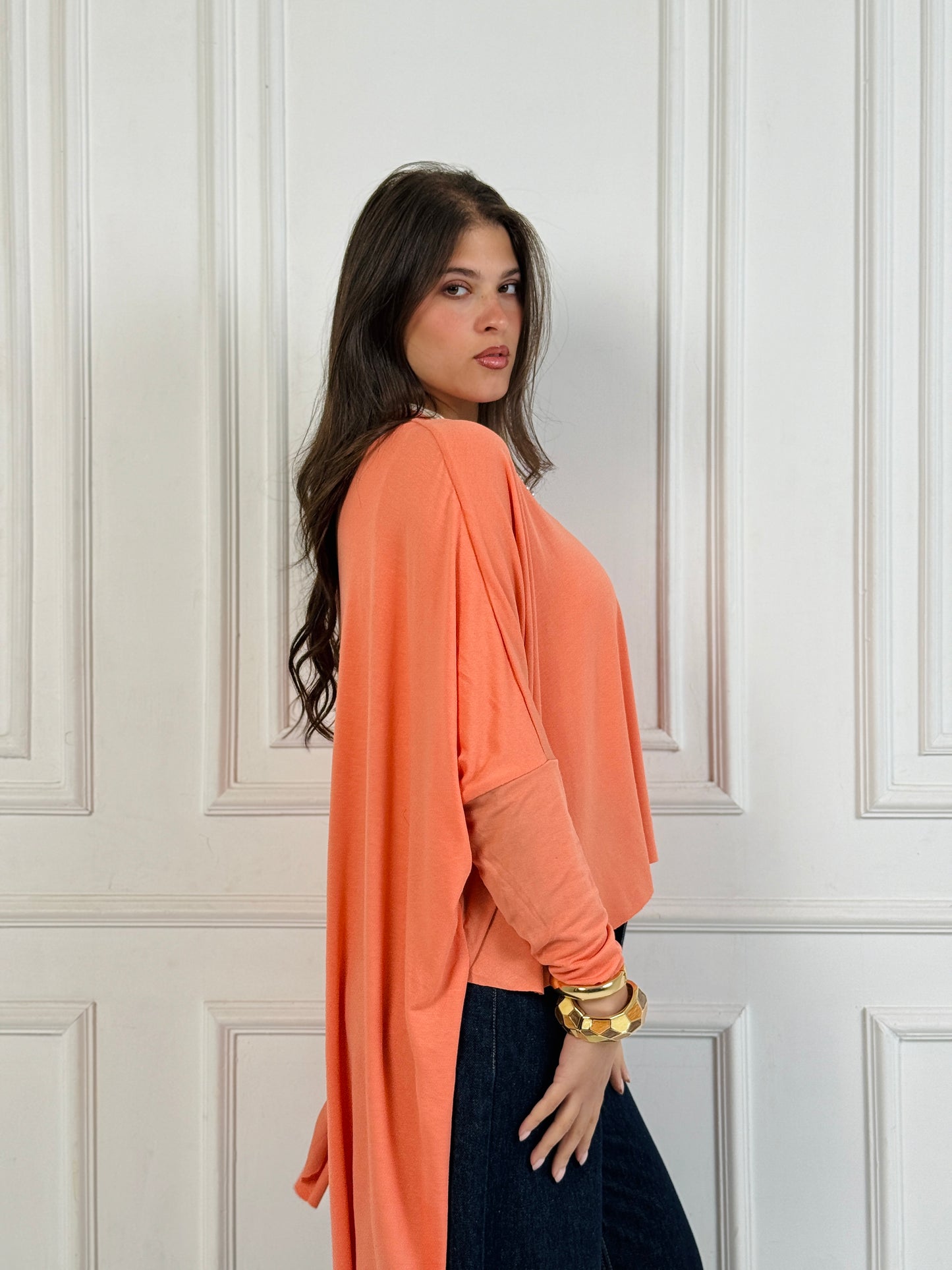 Flowy block shirt