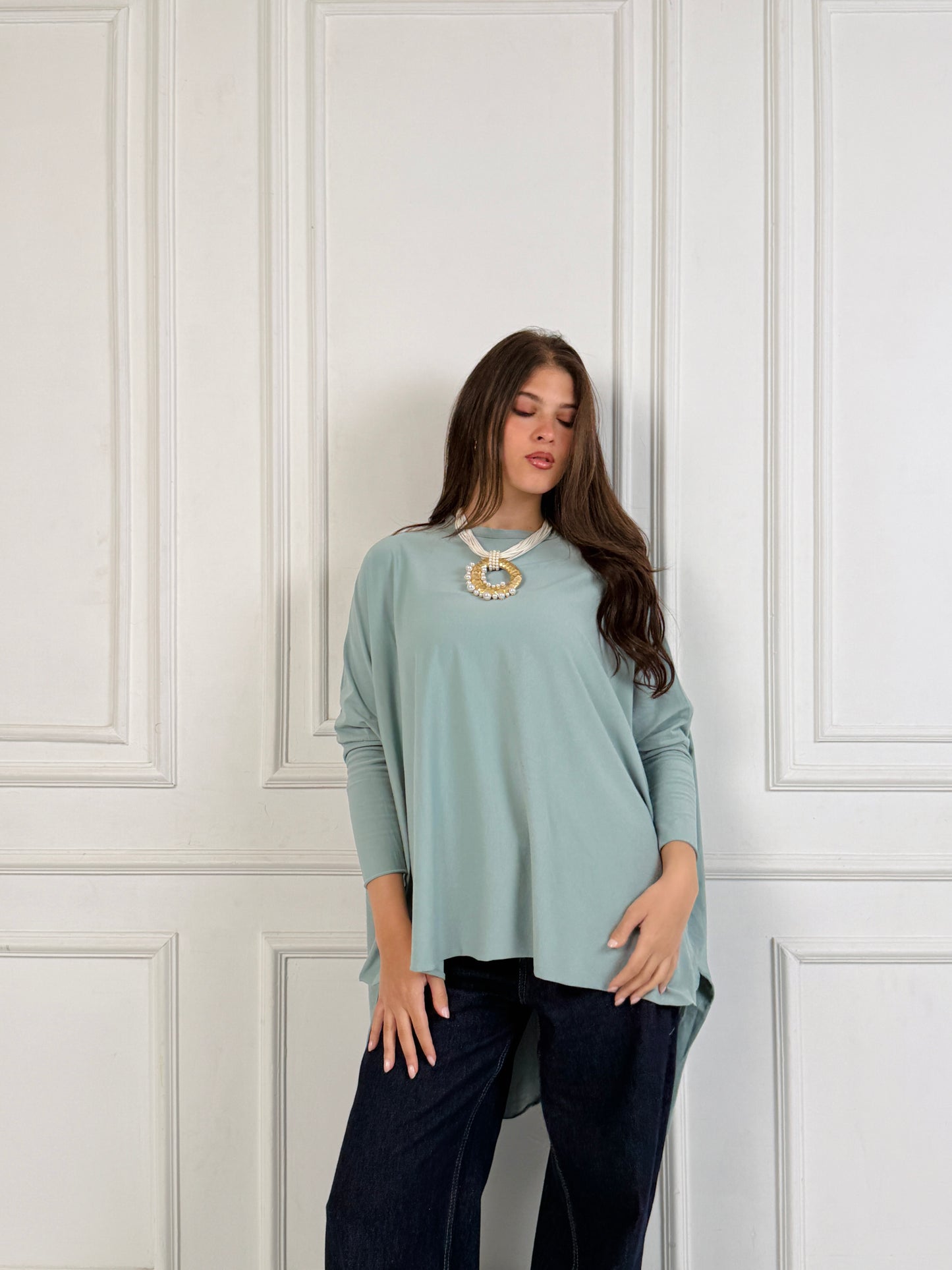 Flowy block shirt