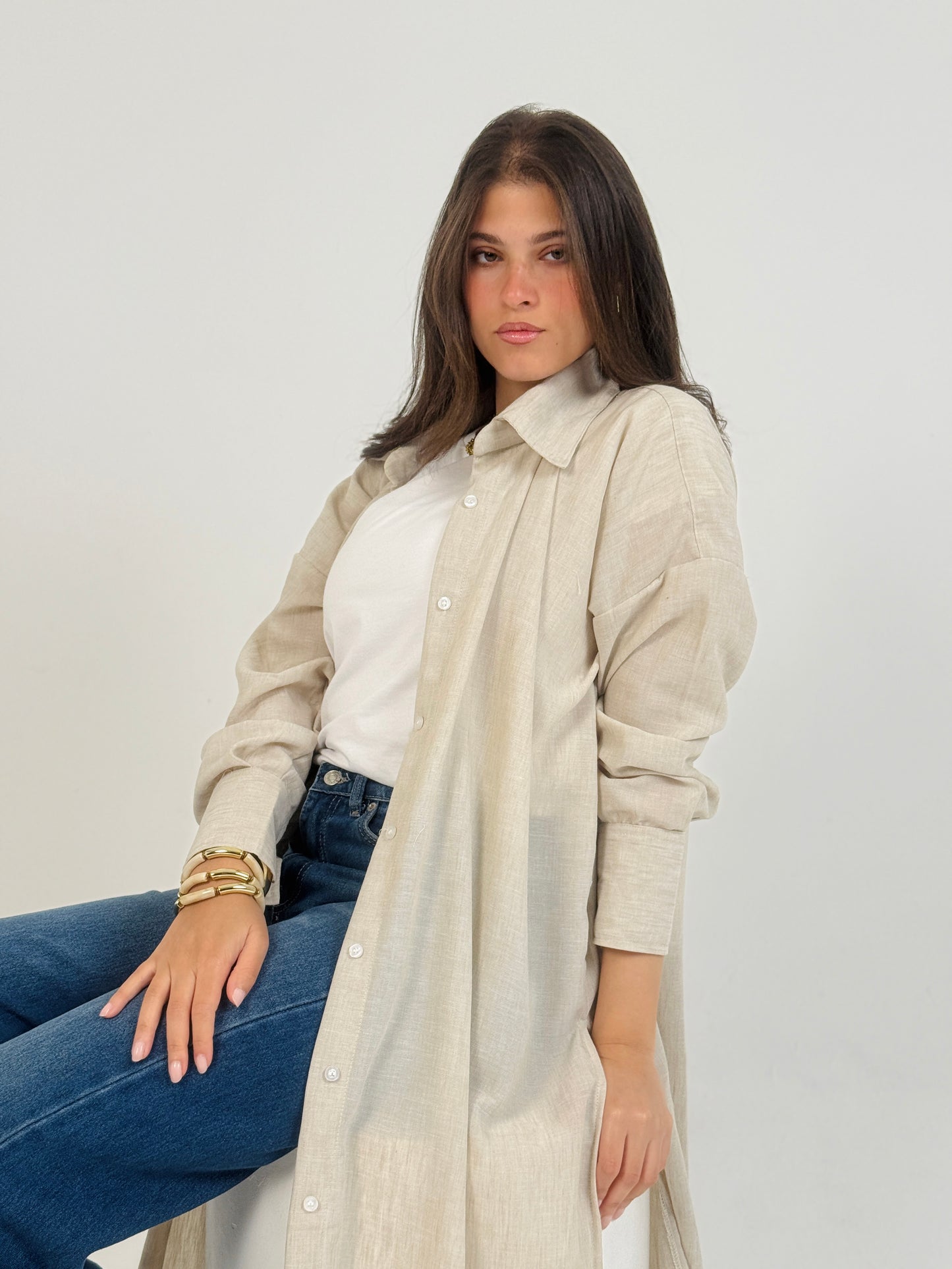 Oversized Maxi Shirt