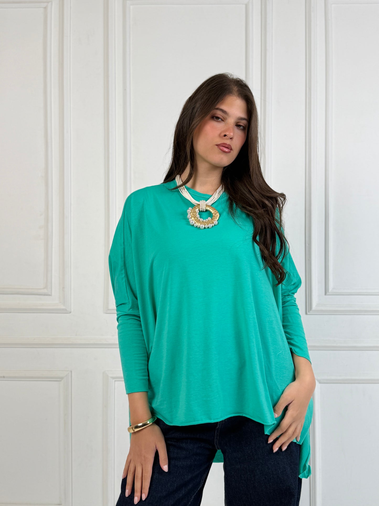 Flowy block shirt