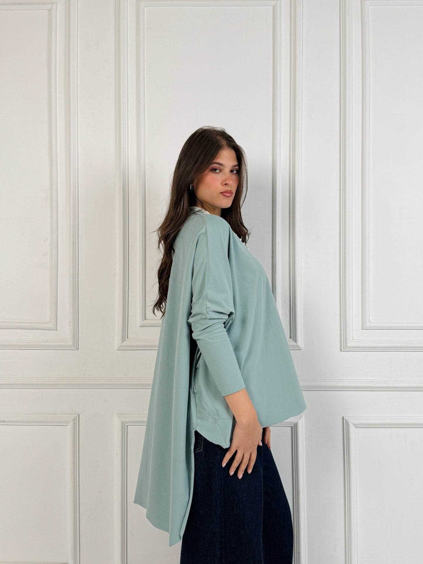 Flowy block shirt
