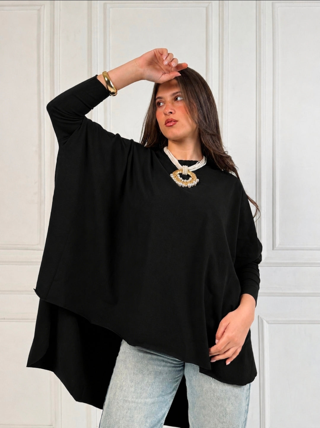 Flowy block shirt