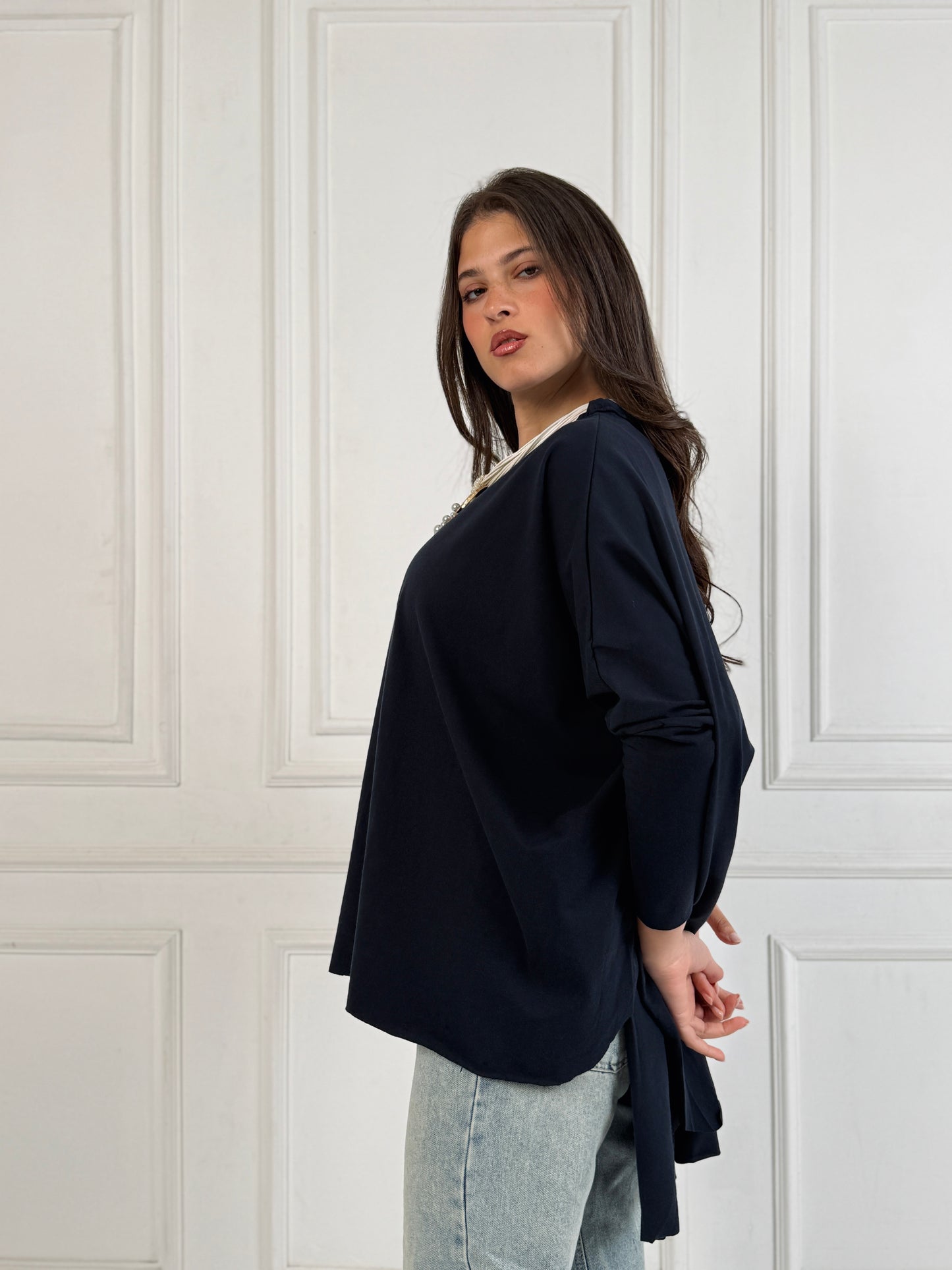 Flowy block shirt