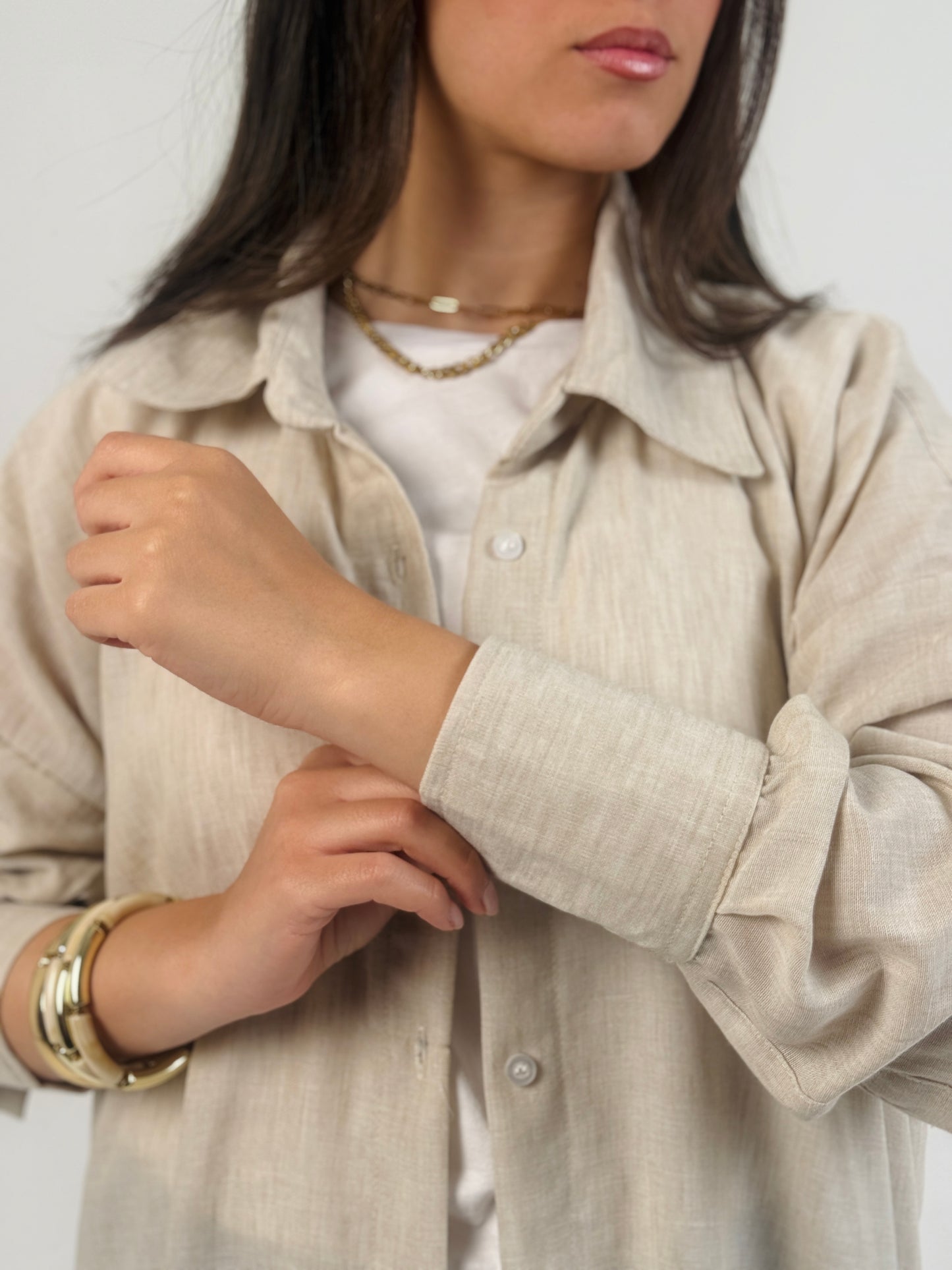 Oversized Maxi Shirt