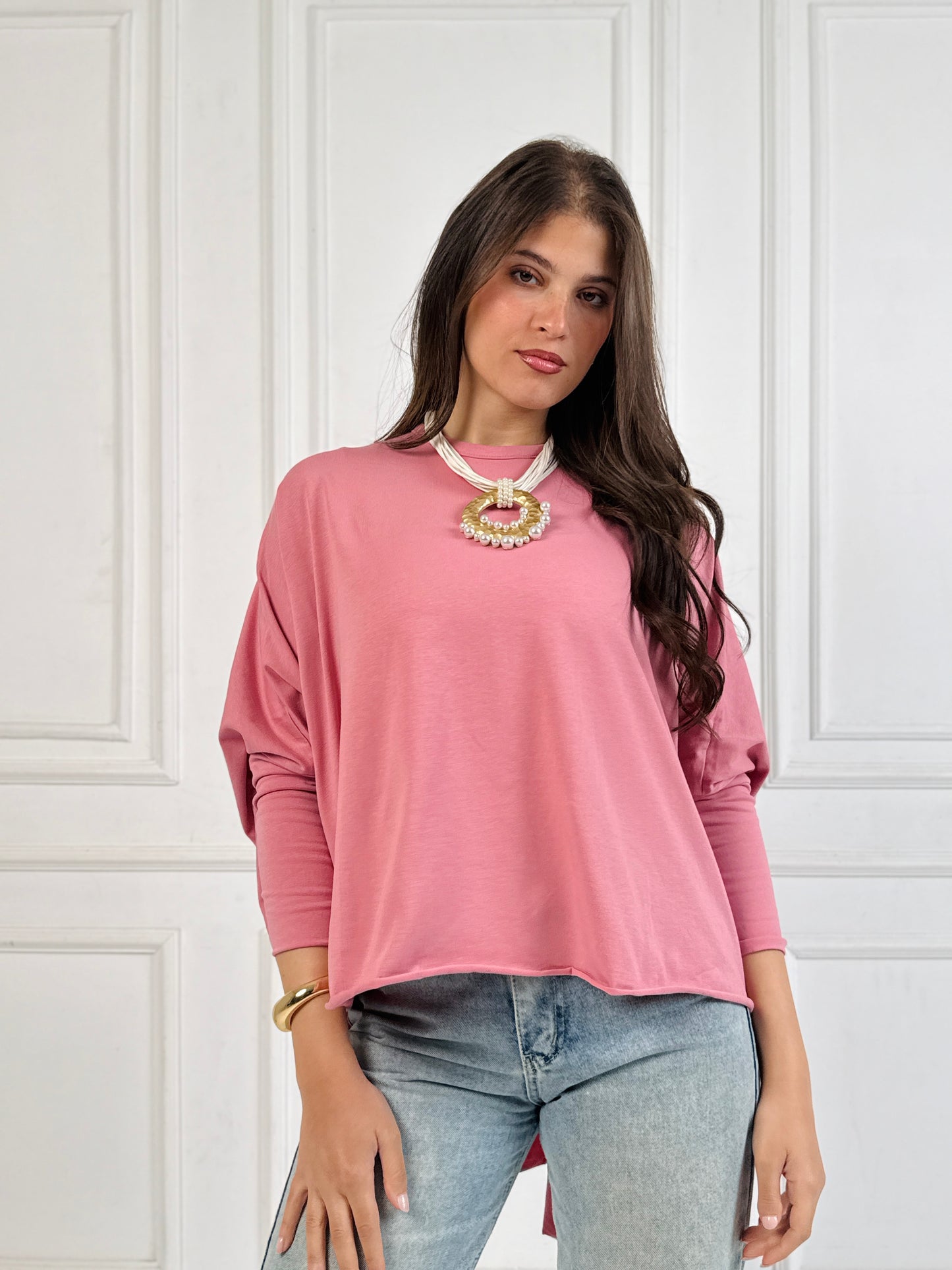 Flowy block shirt
