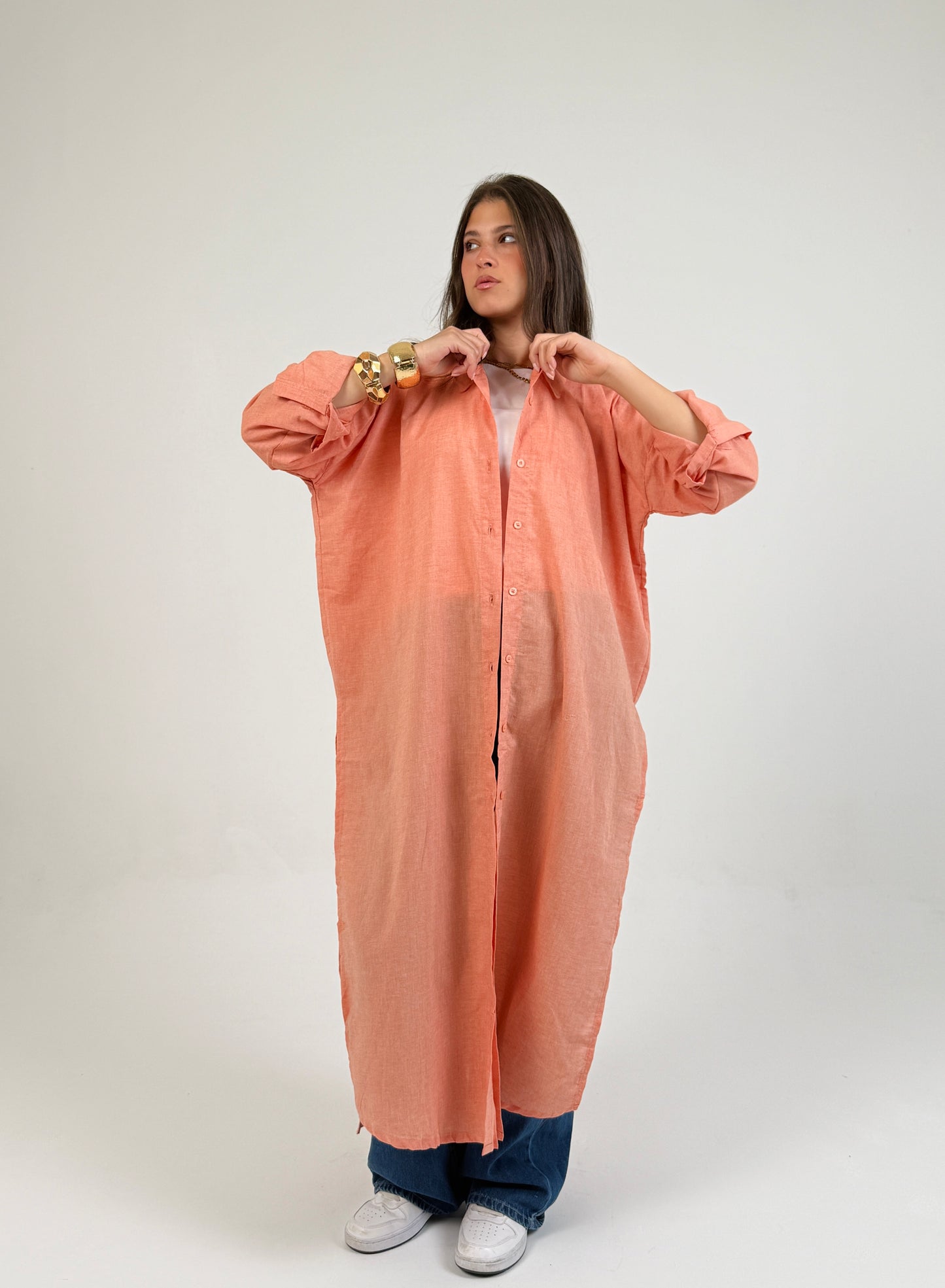 Oversized Maxi Shirt