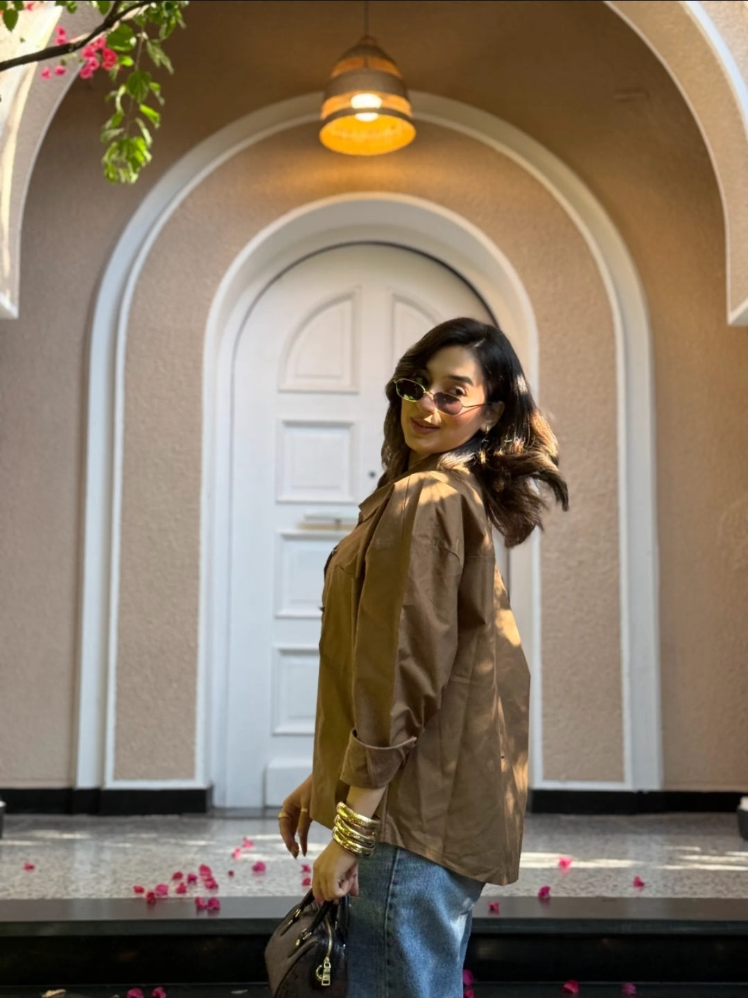 Gabardine shirt/jacket